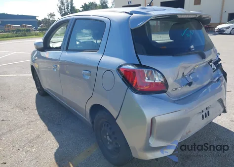 2024 Mitsubishi Mirage Es/Le z USA, uszkodzony, nr VIN ML32AUHJ0RH027968